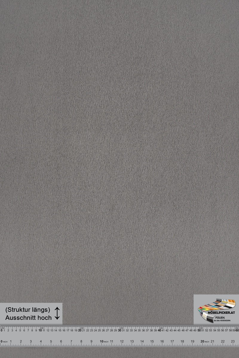 Metall: Gebürstet Grau MPRM002 Alternativbezeichnungen: metall, gebürstetes grau, grau gebürstet, metal, finished, brushed, grey für Esstisch, Wohnzimmertisch, Küchentisch, Tische, Sideboard und Schlafzimmerschränke