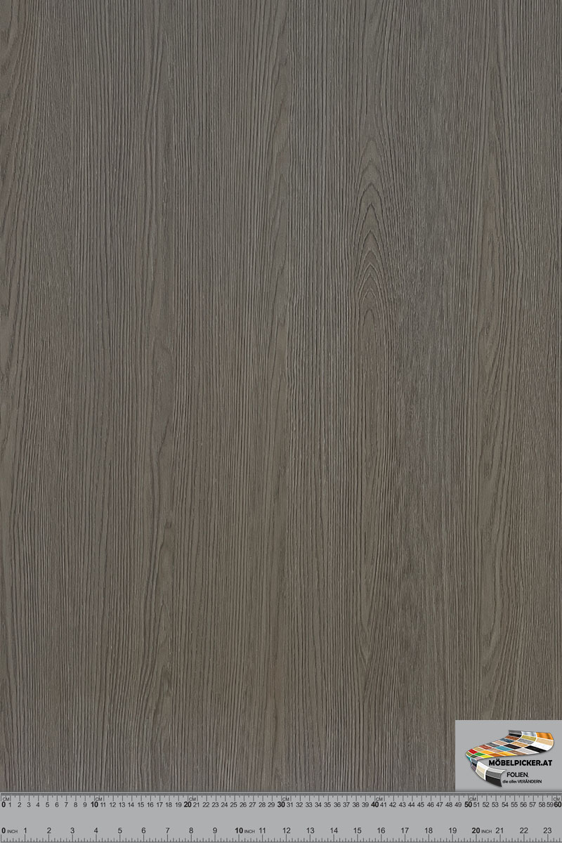 Holz: Esche graubraun strukturiert MPVPW716 Folie für Kästen, Fronten, Küchenfronten, Fliesen, Glas, Fensterrahmen, Trennwände, Raumtrenner